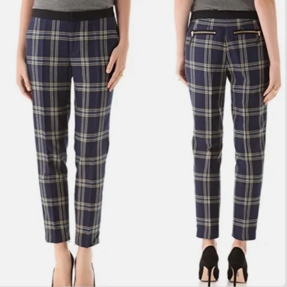 Juicy Couture Eton wool-blend plaid pants - Picture 10 of 11